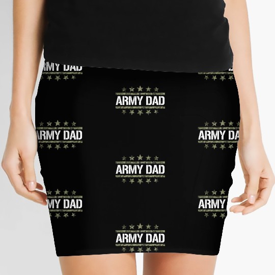 US Army Dad Military Veteran Women's Mini Skirts