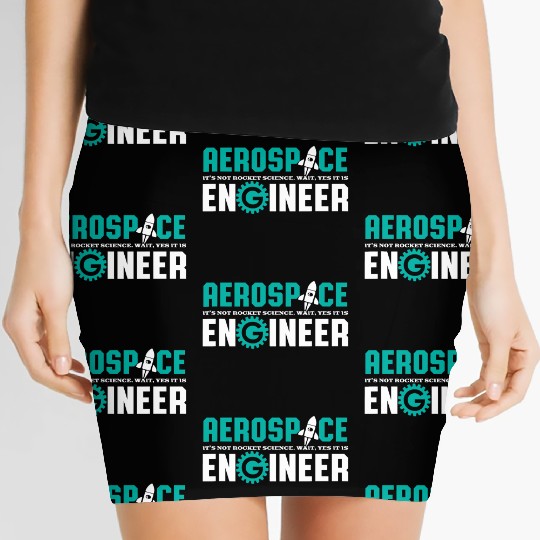 Funny Aerospace Engineer Women's Mini Skirts Rocket Science