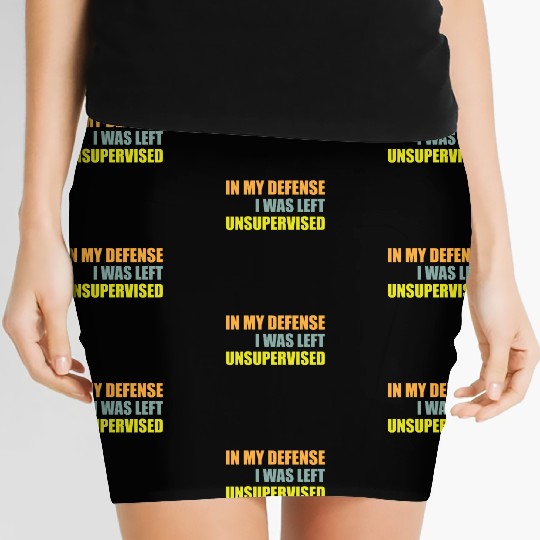 Left Unsupervised Women's Mini Skirts
