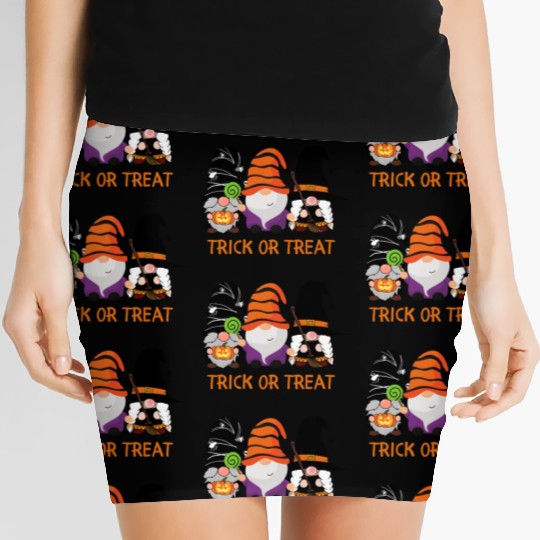 Trick or Treat Gnomes Women's Mini Skirts