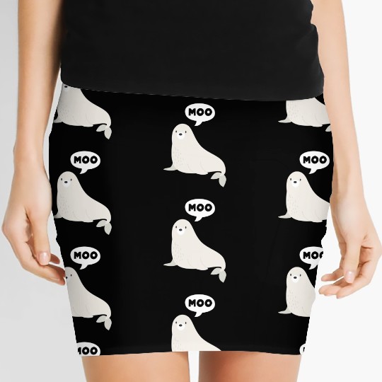 Sea Lion Seal Marine Biology Marine Biologist Women's Mini Skirts