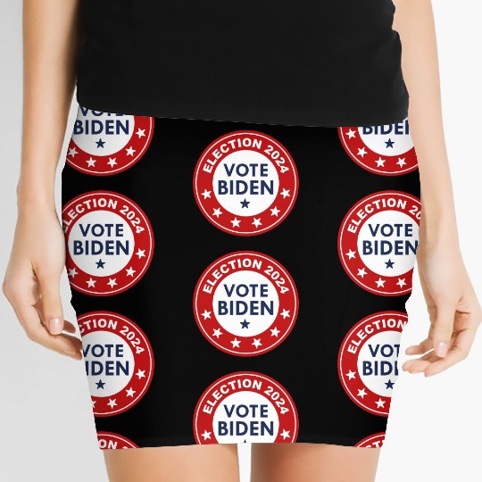 Vote Biden Election 2024 Women's Mini Skirts