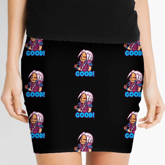 emote maker featuring lost ark inspired characters Women's Mini Skirts
