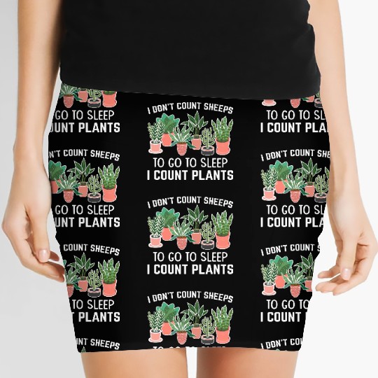 Planting Gardening Harvest Plants Lover Lifestyle Women's Mini Skirts