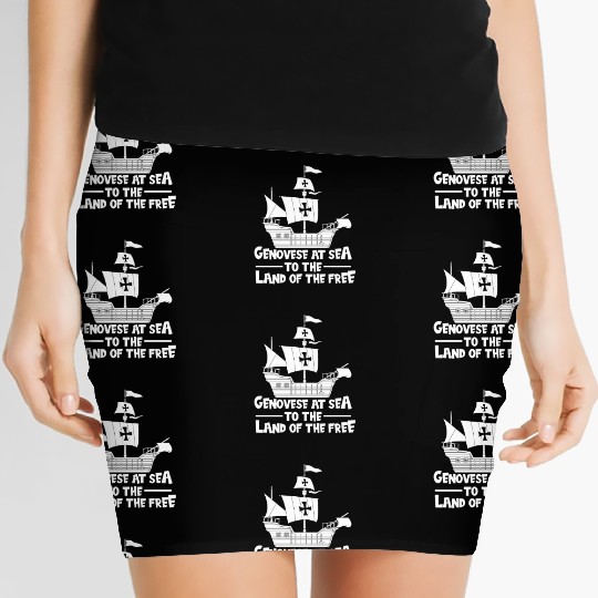 Columbus Day 1492 Women's Mini Skirts