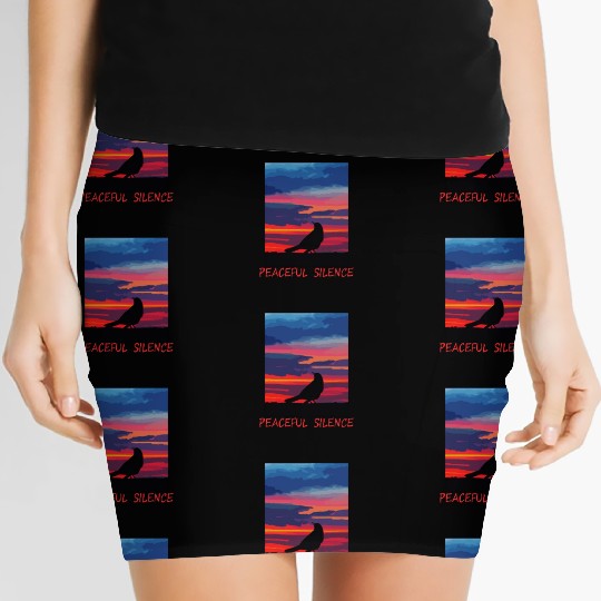Peaceful Silence Women's Mini Skirts