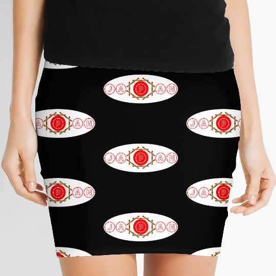 Japan bamboo travel road atlas best country Women's Mini Skirts