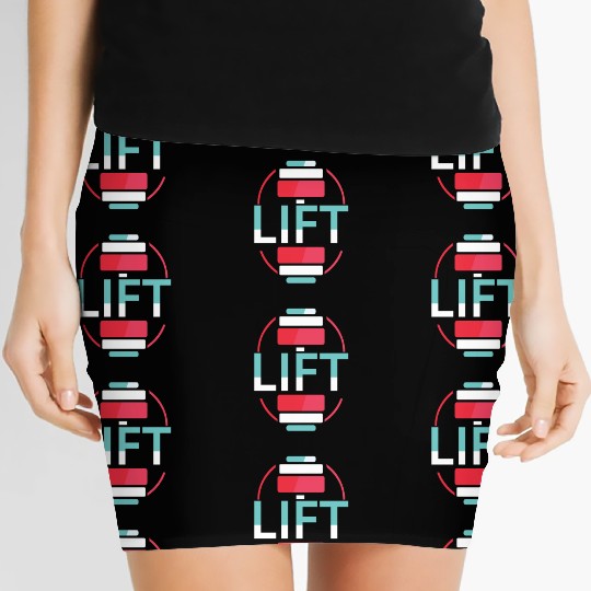 Lift Gym Lifting Weightlifting Workout Women's Mini Skirts