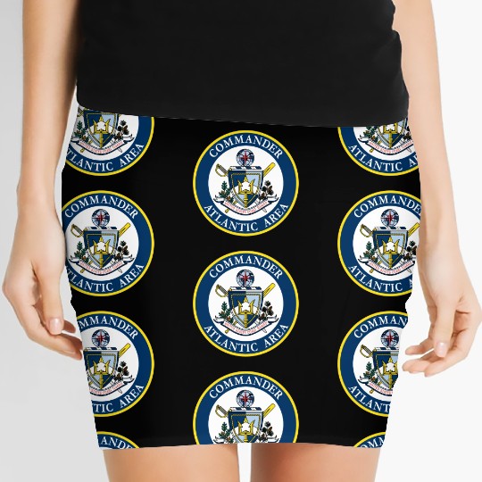 COMMANDER ATLANTIC AREA (U.S. Coast Guard) Women's Mini Skirts