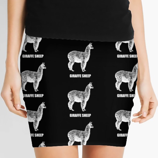 Animals Of The World Meme Giraffe Women's Mini Skirts