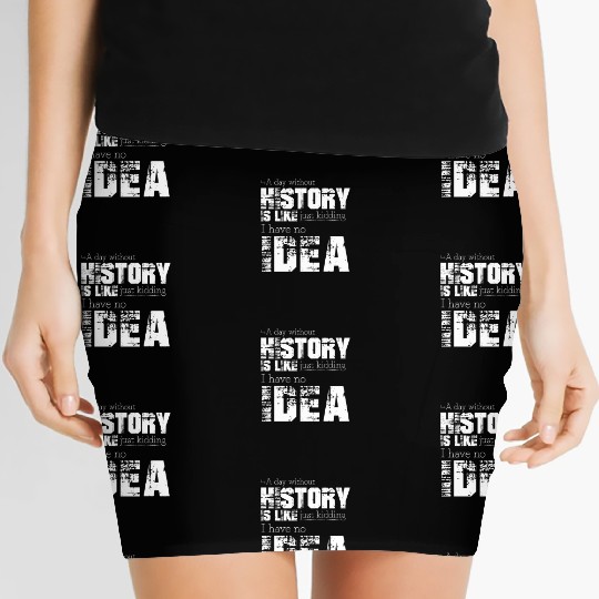 History Women's Mini Skirts