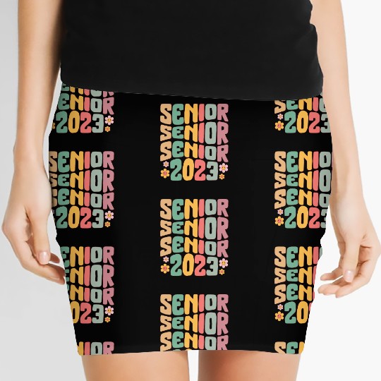 Graduation Women's Mini Skirts, Senior Class Of 2023 Gift End