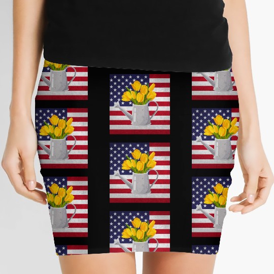 Tulip Gardening Women's Mini Skirts