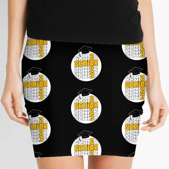 Graduation Women's Mini Skirts, Senior Class Of 2023 Gift End