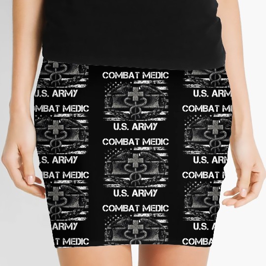 Us Army Combat Medic U.S Army Veteran Women's Mini Skirts