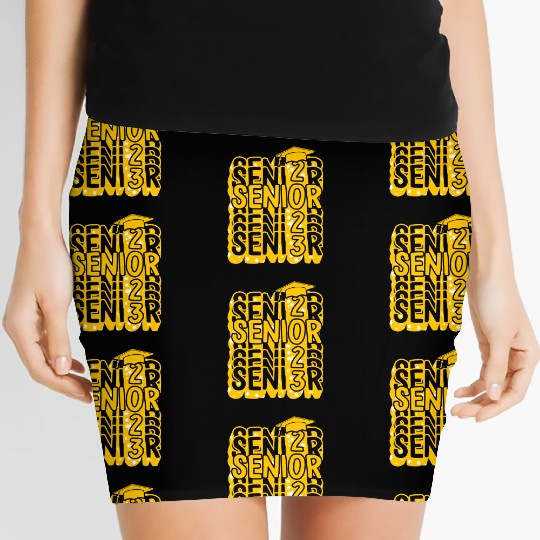 Graduation Women's Mini Skirts, Senior Class Of 2023 Gift End