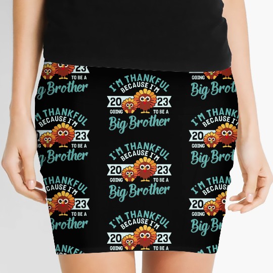 Big Brother 2023 Baby Thanksgiving Turkey Boys Women's Mini Skirts