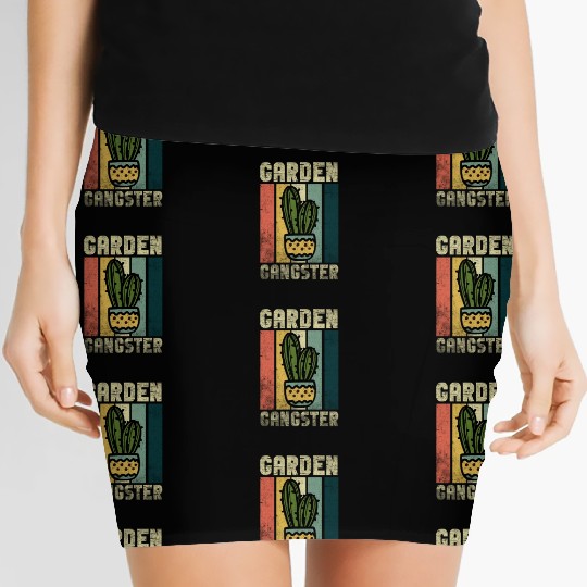 Garden Gangster Flower Enthusiast Women's Mini Skirts