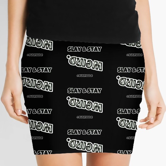 Slay & Stay WEIRD Women's Mini Skirts
