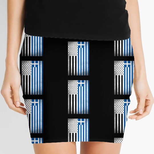 Greece Design for proud Greek Americans Women's Mini Skirts