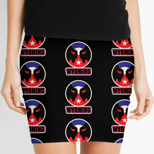 US States WYOMING Women's Mini Skirts