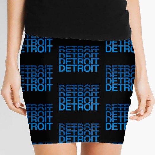 Detroit Michigan Women's Mini Skirts