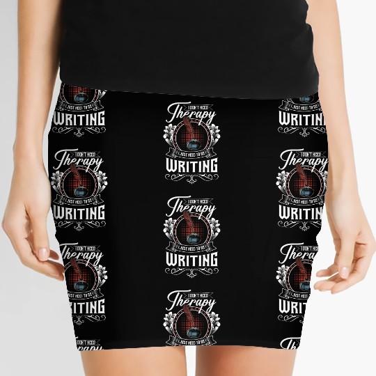 Book Writing Writer Reading Women's Mini Skirts