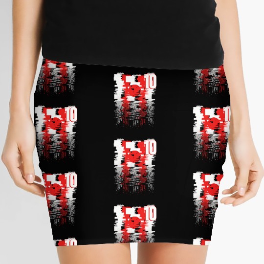 Japan Soccer team Jerseys Japan team 2022 number 1 Women's Mini Skirts