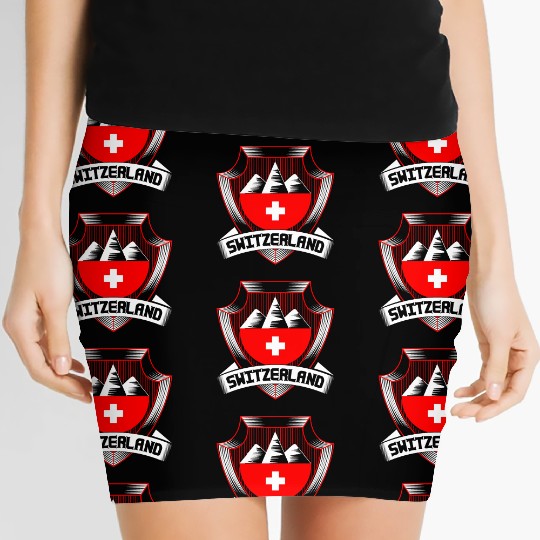 Switzerland Women's Mini Skirts