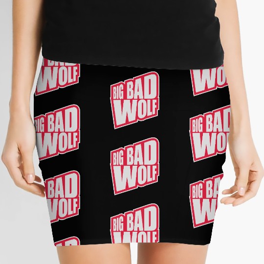 big bad wolf quote Women's Mini Skirts