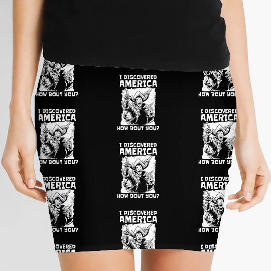 Columbus Day 1492 Women's Mini Skirts