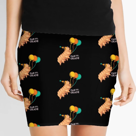 Party-Grade Moss Piglet Science Lover Tardigrade Women's Mini Skirts