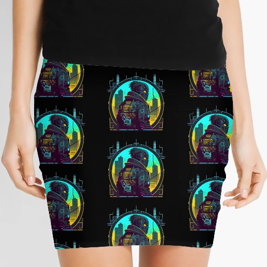 Sci-fi character Women's Mini Skirts