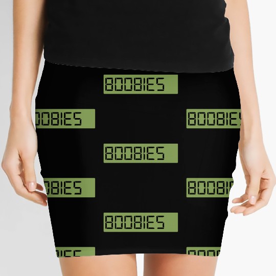 Boobies Women's Mini Skirts