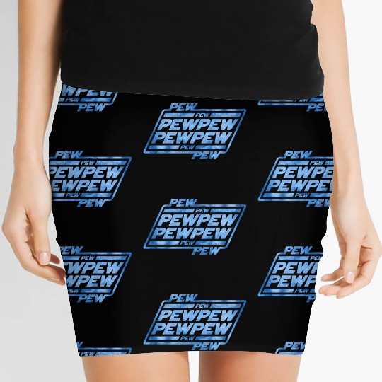 Pew Pew Pew Women's Mini Skirts