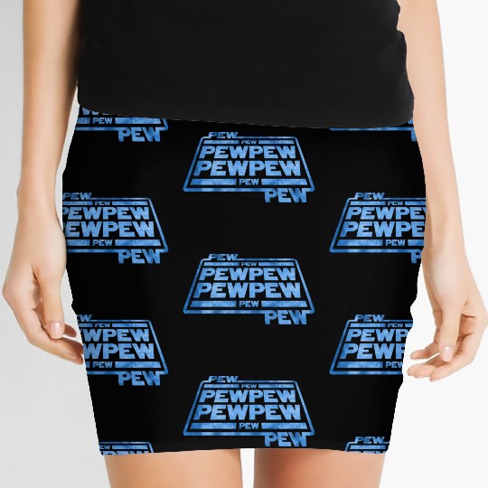 Pew Pew Pew Women's Mini Skirts