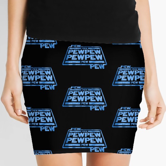 Pew Pew Pew Women's Mini Skirts