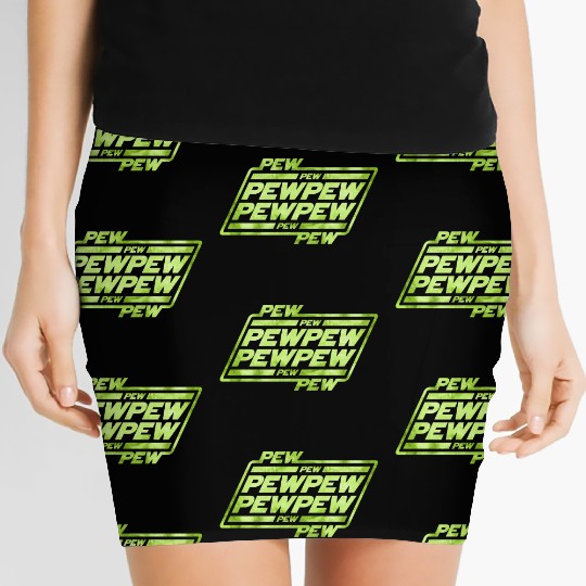 Pew Pew Pew Women's Mini Skirts