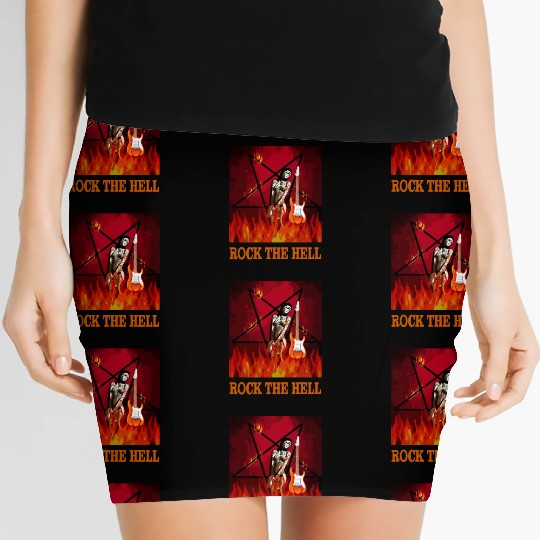 ROCK THE HELL Women's Mini Skirts