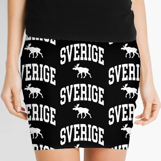 Sweden Moose Women's Mini Skirts