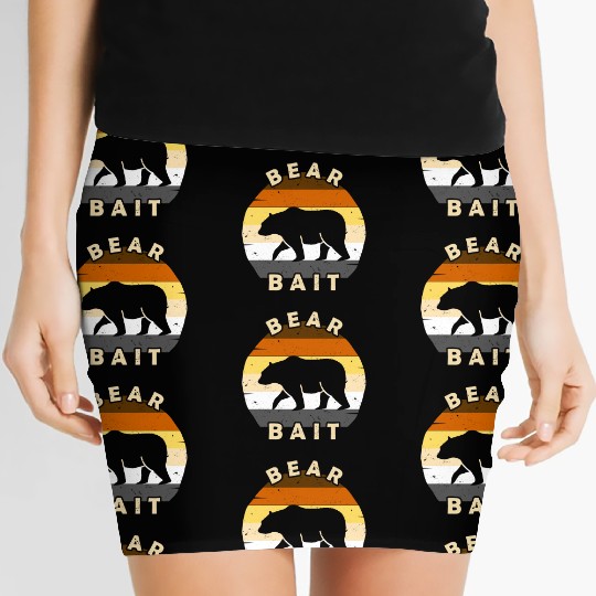 Gay Bear Bait Pride - Subgroup LGBTQ Community Women's Mini Skirts