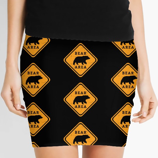 Gay Bear Bait Pride - Subgroup LGBTQ Community Women's Mini Skirts