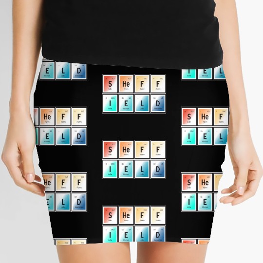 Sheffield | Periodic Table of Elements Women's Mini Skirts