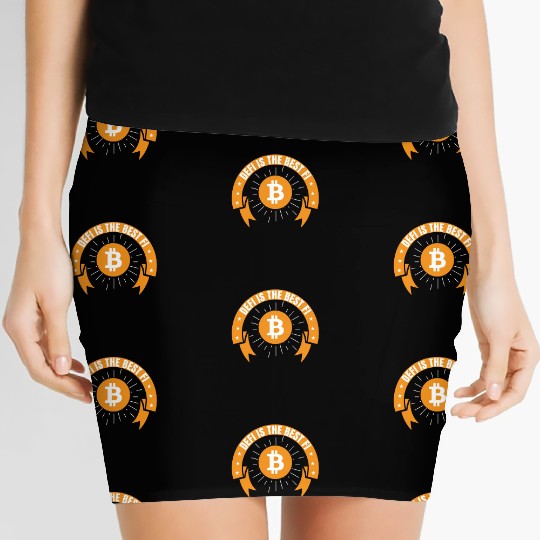 DeFi Decentralized Crypto Bitcoin Blockchain Women's Mini Skirts