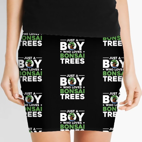 Bonsai Tree Owner Gift Bonsai Tree Gardening Women's Mini Skirts