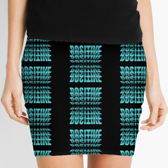 Be positive, It's a Great Design For You Women's Mini Skirts