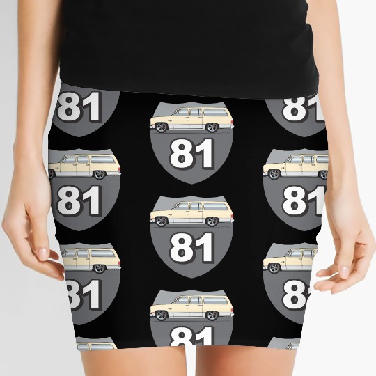 81 Santa Fe Tan Women's Mini Skirts