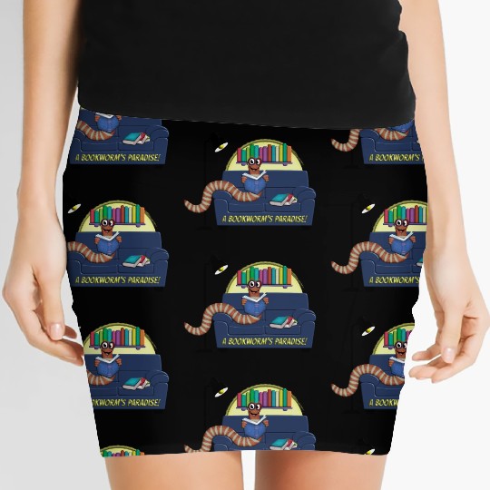 A Bookworm's Paradise Women's Mini Skirts