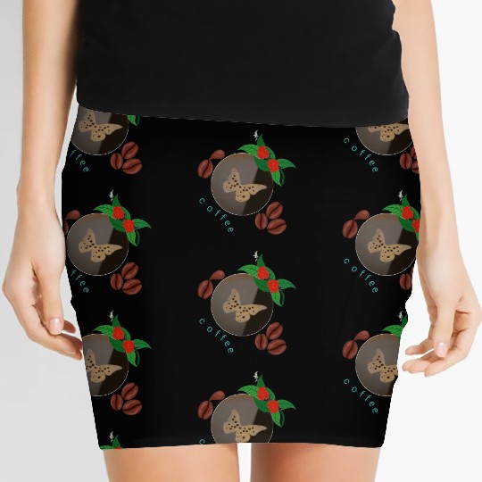 Easy like sunday coffee Women's Mini Skirts