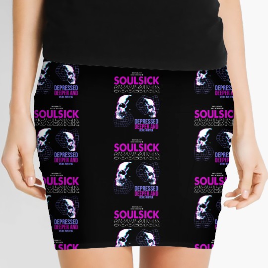 Soulsick Urban Streetwear Women's Mini Skirts